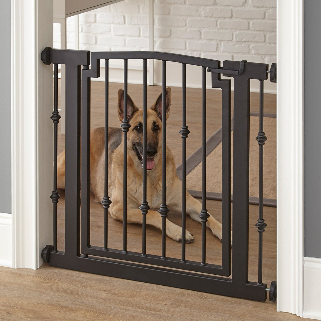 Strong Stair Gate for Dogs. Top of Stairs Bottom Banisters