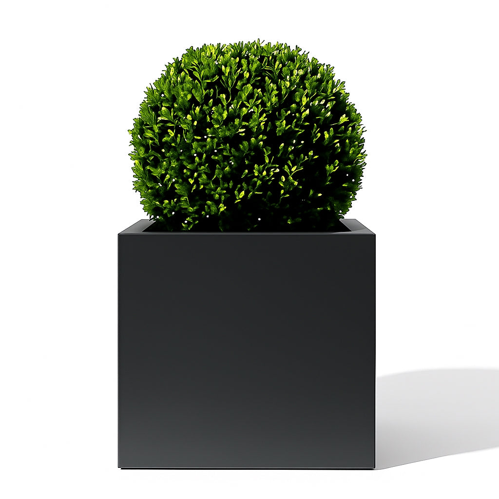 Black Planters Modern Black Plant Pots Boxes Black Span Cube Square black-planters-modern-black-plant-pots-boxes-black-span-cube-square