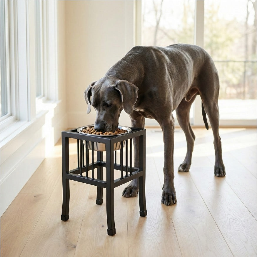 Tall Baron Heavy Duty Raised Dog Bowl