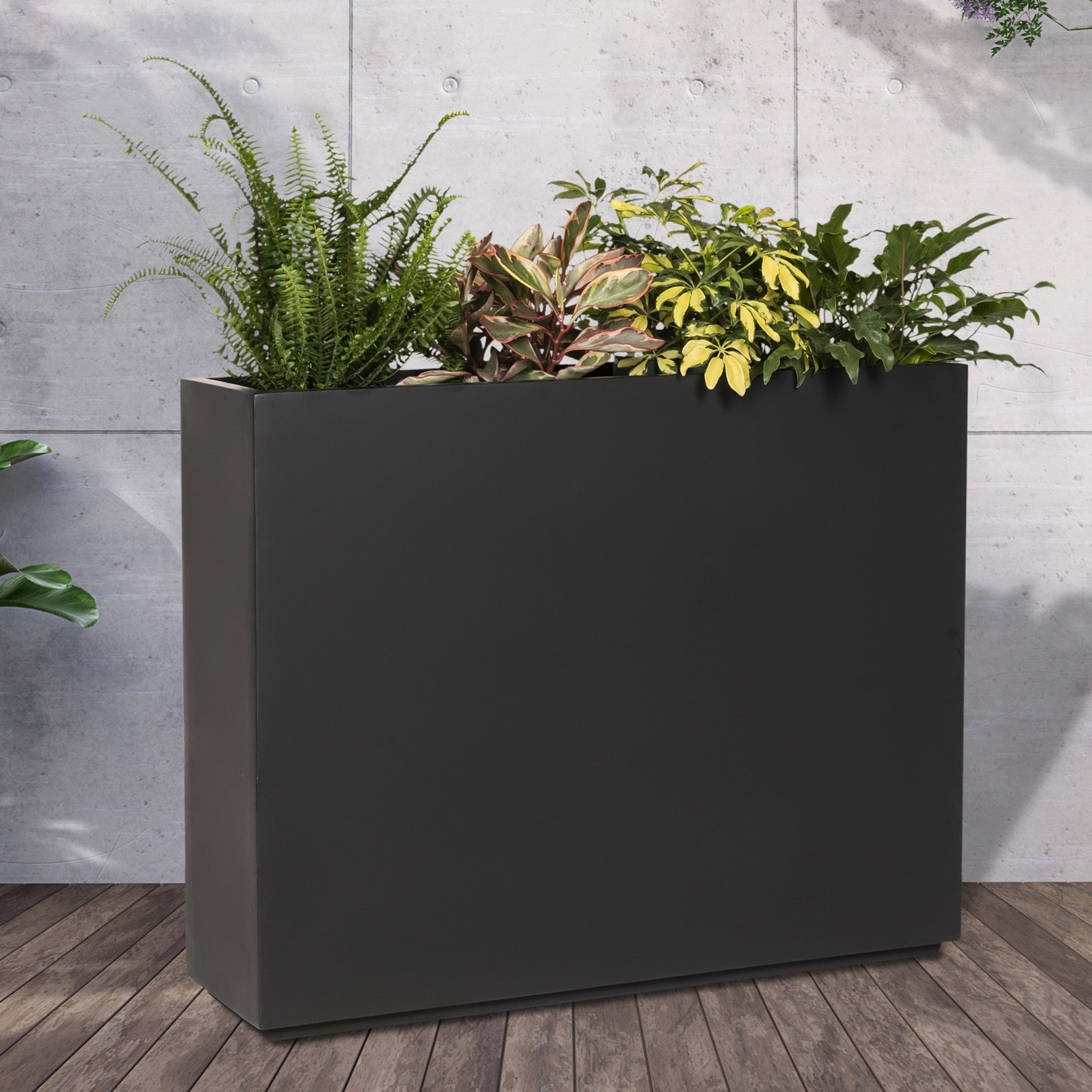 Narrow Rectangular Pot Big Planter Pots, Big Planter Box. Indoor and Outdoor – NMN Designs