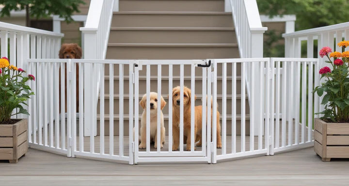 HOT Outdoor Retractable Gate Dog Gates Outdoor Use
