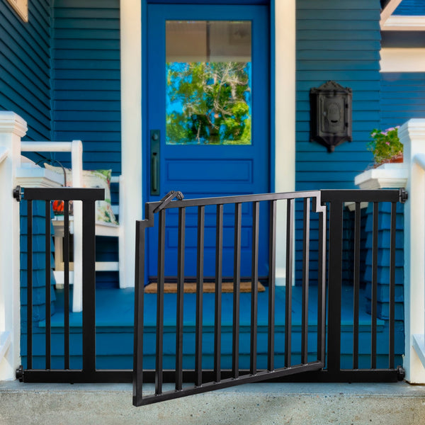 Front porch dog gate sale