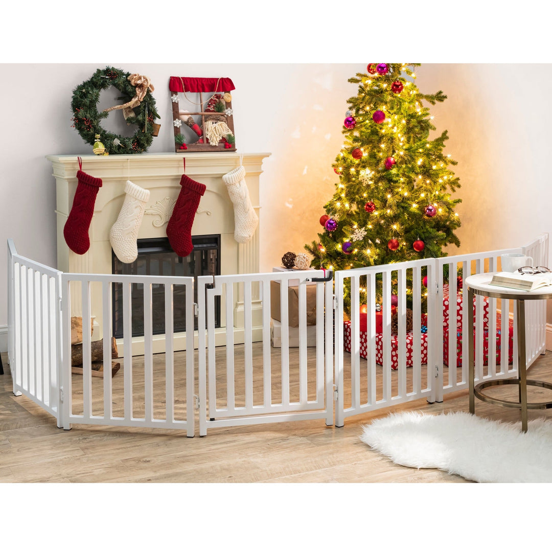 Fritz and friends extra wide pet gate clearance