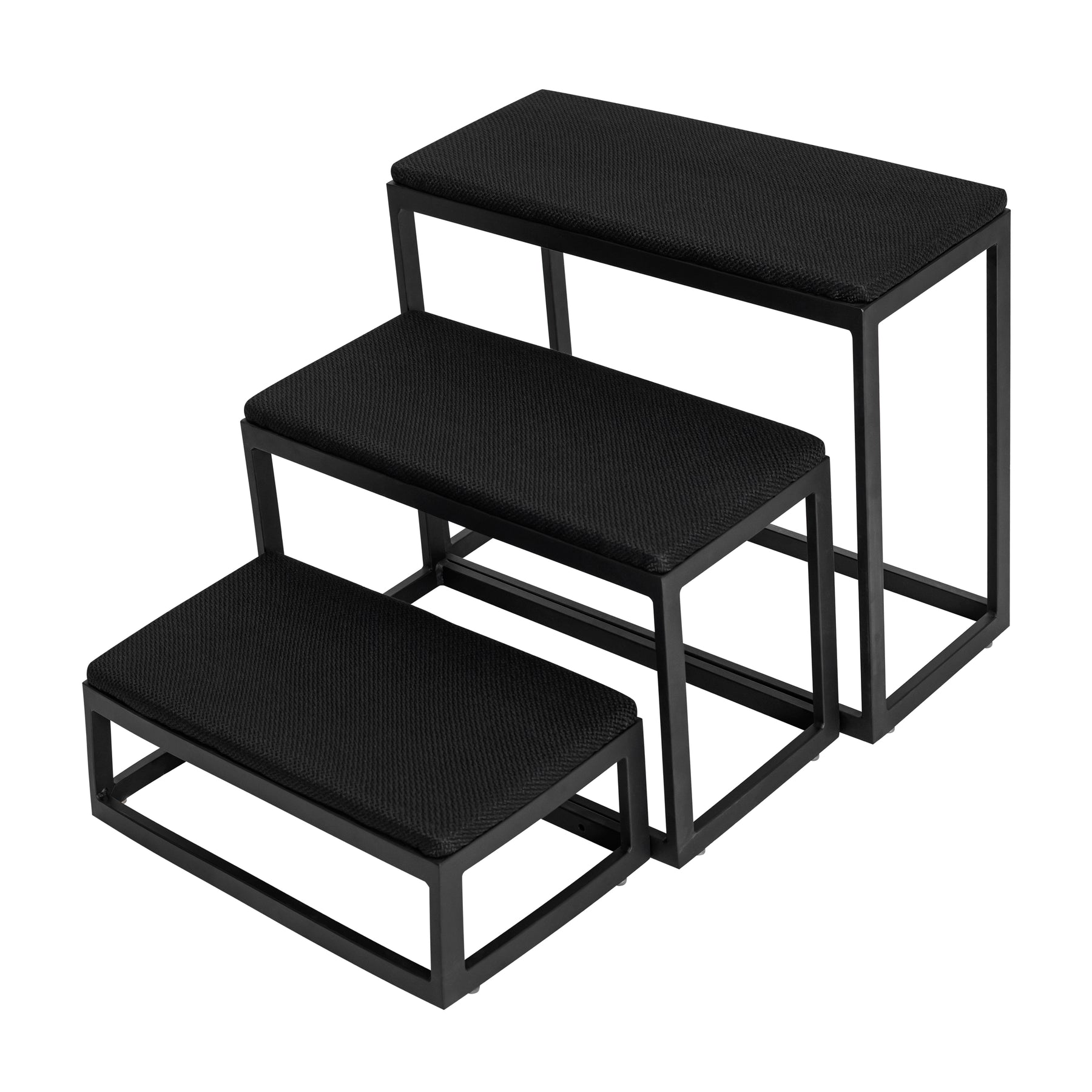 Stackable Steps Tall Shana Modern Pet Steps - Tall, Wide Dog Stairs, Large Dog (180 lbs ...