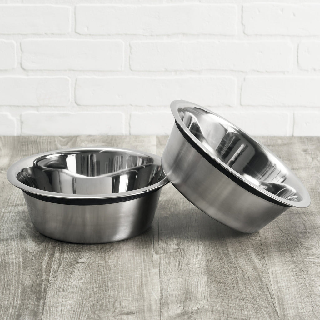 Stainless Steel Dog Bowl Set – Highland Design Co