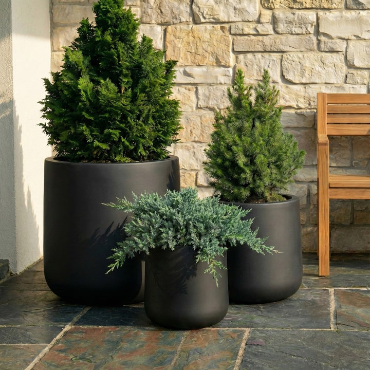 NMN Designs Ainslie Scandi Modern Planter (9