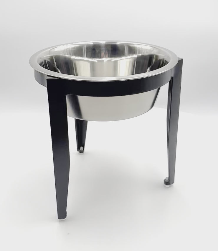 Dog Bowl Stand - Single, Medium - Free Laser Designs - Glowforge