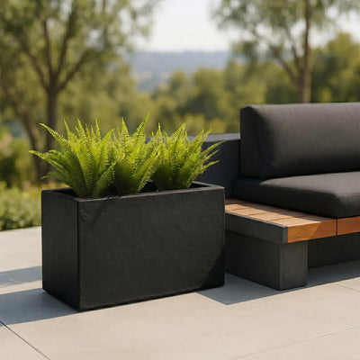 Large Rectangular Planter Boxes - Indoor / Outdoor Rectangle, Span ...