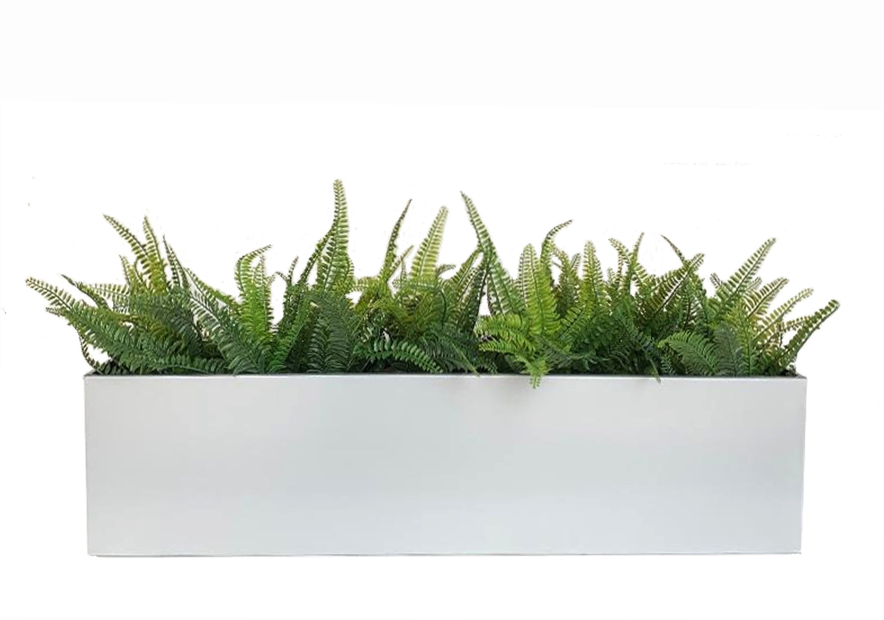 36 Inch Railing Planter Modern Aluminum Deck Railing Planter, 36